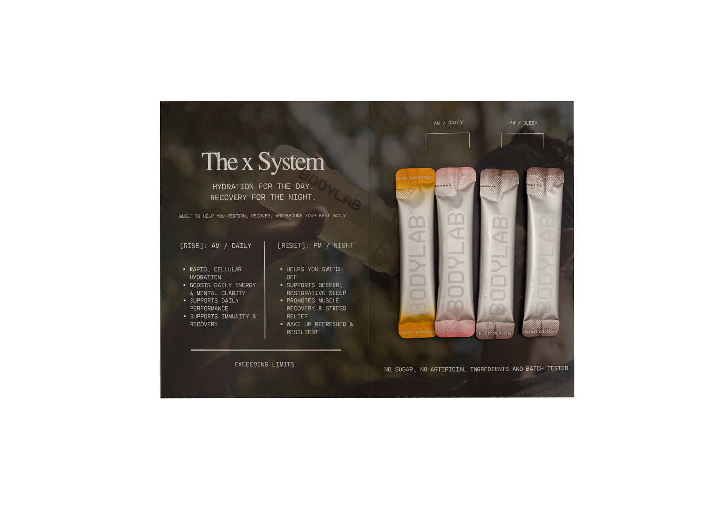 THE X  SYSTEM TRIAL PACK